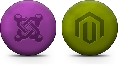 Joomla, Magento